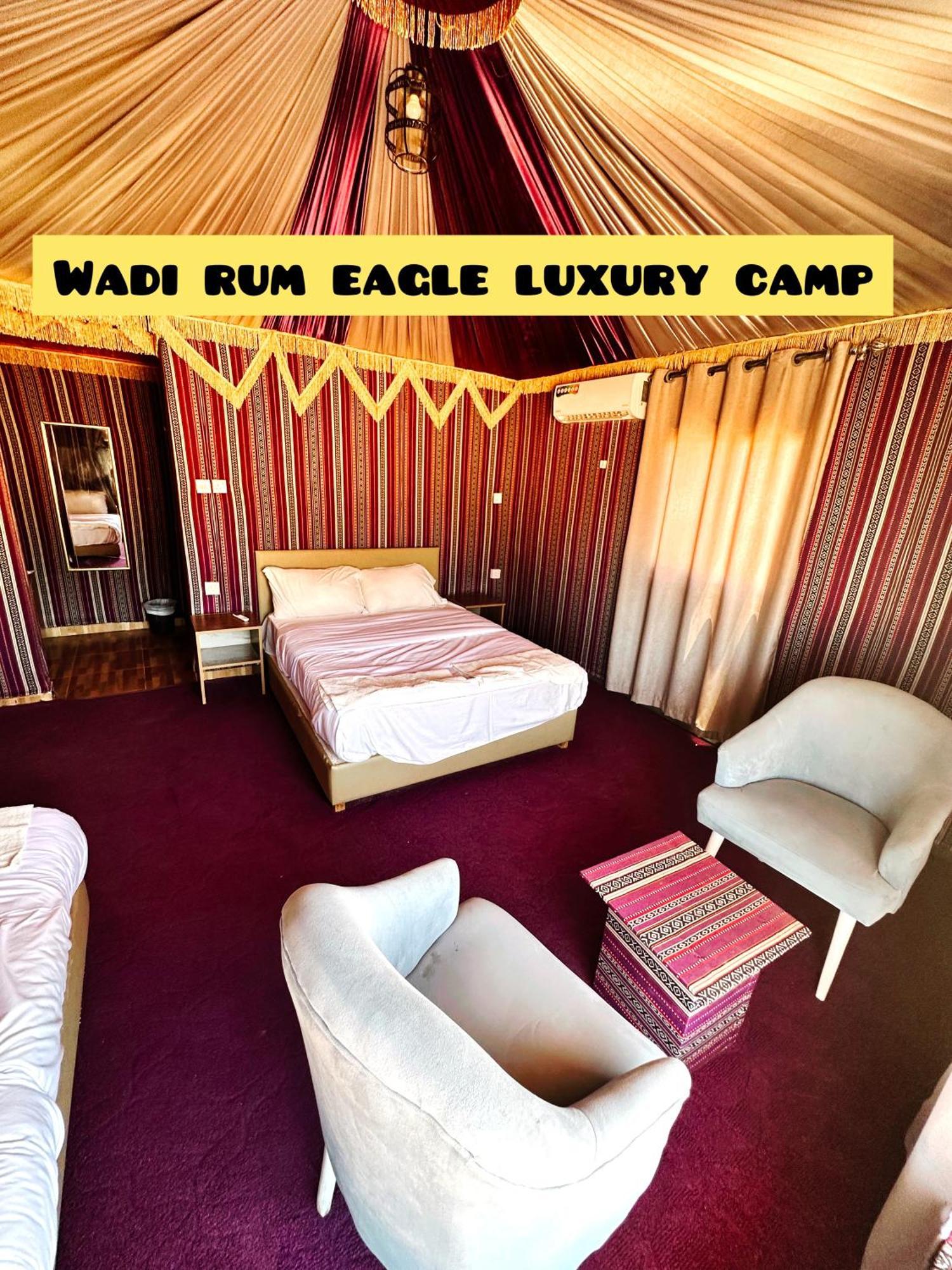 Wadi Rum Eagle Luxury Camp Kültér fotó
