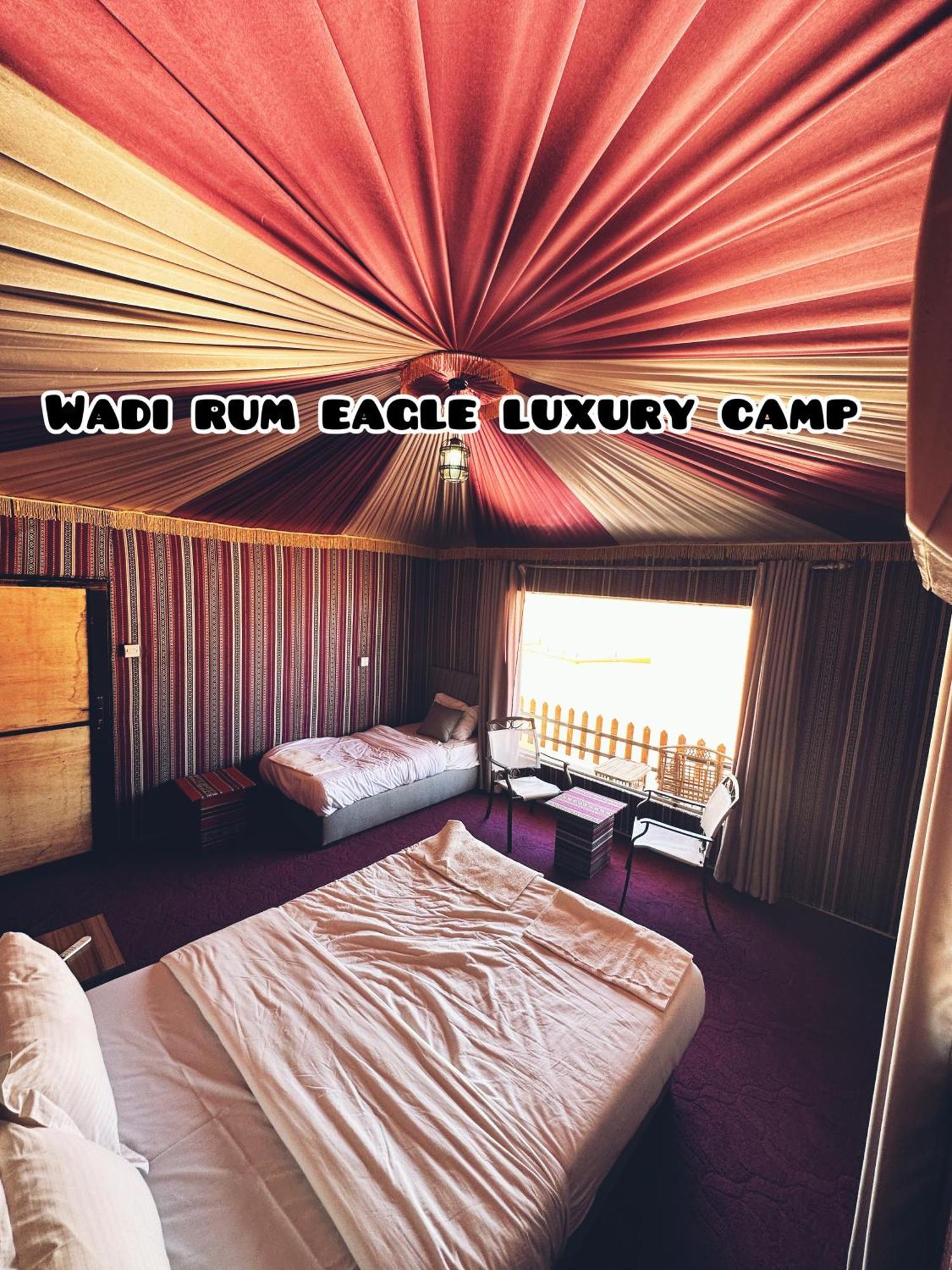 Wadi Rum Eagle Luxury Camp Kültér fotó